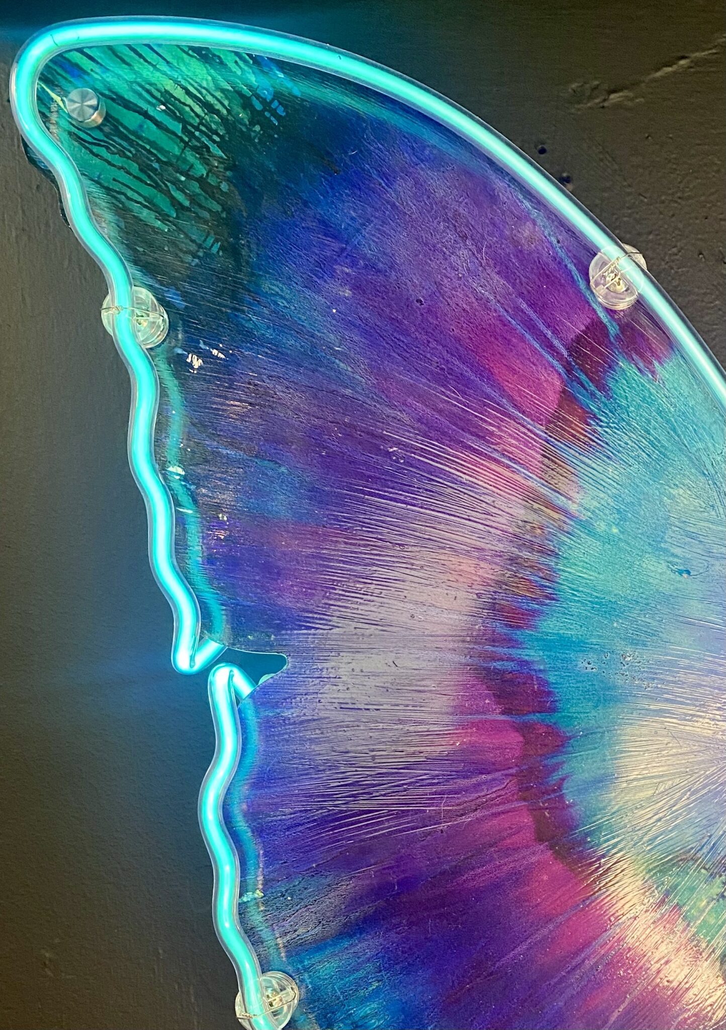 Neon Butterfly – Bisong Art Gallery